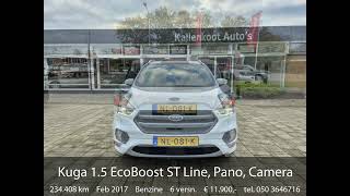 Ford Kuga 15 EcoBoost ST Line Pano Camera Keyless [upl. by Julina]