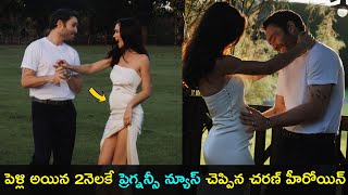 Actress Amy Jackson Announces her second pregnancy with cute post  Gup Chup Masthi [upl. by Petulia]