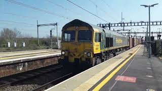 Trains at Didcot Parkway GWML 260322 [upl. by Richards]