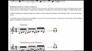 Tonal Harmony  Diatonic vs Modulating Sequences [upl. by Krever107]