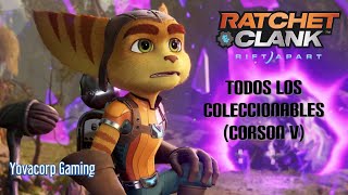 Ratchet amp Clank Una Dimension Aparte  Todos los coleccionables CORSON V Guia [upl. by Tove]