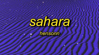 Hensonn  Sahara [upl. by Shere]