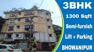 3BHK Semifurnished Flat for Sale  3bhk flat for Sale in Panditiya Road kolkata [upl. by Navets]