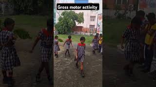 Gross motor skills development activityclass1kvsvidyapraveshlearningwithfunoutdoorviralytshort [upl. by Reinhard]