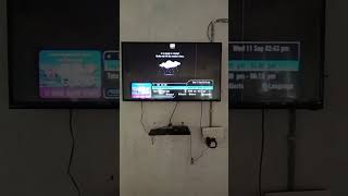 Tv No Signal Problem 1 Minute Me Solution No signal with Blue Screen on TvShortvideos [upl. by Desi]