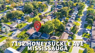 Virtual Tour 7132 Honeysuckle Ave Mississauga [upl. by Notnelc]