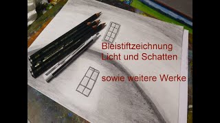 Bleistiftzeichnung Licht und Schatten weitere Werke [upl. by Neelyhtak]