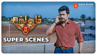 Singam II Super Scenes  Duty calls Durai Singam is back   Suriya  Anushka Shetty  Hansika [upl. by Alletnahs]