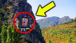 Drone Pilot Spots Mysterious Door In Mountain Then He Goes Inside [upl. by Alym]