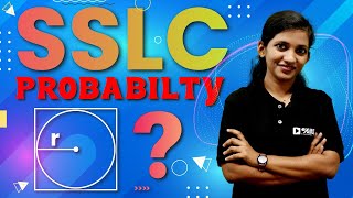 💯Easy Trick Probability with Shapes amp Area💯  SSLC Maths  Mathematics of Chance [upl. by Tyrus973]