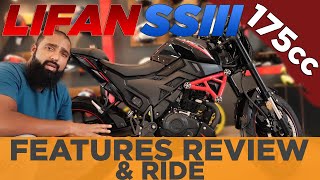 2021 LIFAN SS3 175CC in PAKISTAN  Features Review  Ride  Price  Biker Dude [upl. by Kermit263]