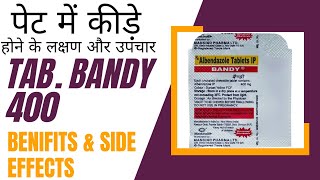 Bandy 400 tablet Uses in Hindi  albendazole 400 mg tablet uses side effects amp precautions [upl. by Hook]