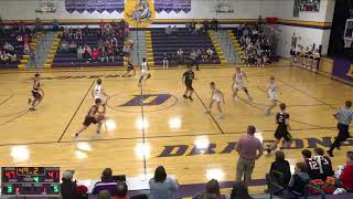 Deshler High School vs Southern High School Mens Varsity Basketball [upl. by Winola]