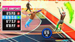 this jumpshot for 66 PGs is EXACTLY like PATTY MILLS BEST JUMPSHOT for 66 pgs 🤯 NBA 2K24 [upl. by Deena]