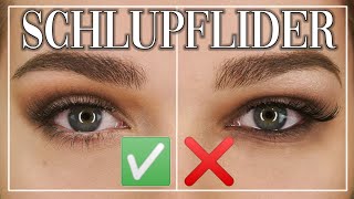 Lidschatten für Schlupflider  Makeup Tutorial  Judy R [upl. by Analise473]