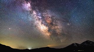 青森の星空 Starry sky Milky Way Time Lapse 2018 4K [upl. by Guevara]