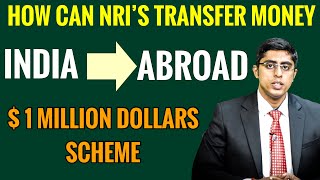 Repatriation Scheme For NRIs  1 Million Dollar Scheme  By CA Sriram [upl. by Ahsiemal]