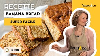 RECETTE BANANA BREAD SANS SUCRE  RAPIDE ET HEALTHY [upl. by Tucker690]