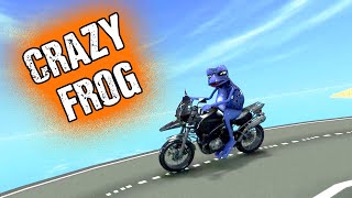 Crazy Frog Dance Meme  Crazy Frog Song as Axel F  Frog Dance Animtion GummyMemes mrLavangam [upl. by Saunder]