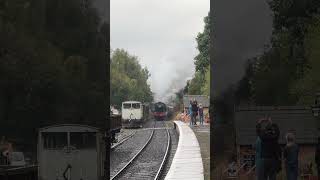 Hagley Hall 4930 passing Eardington steamengine train steamtrain [upl. by Airuam]