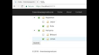 Implement TreeView in ASPNET CORE [upl. by Asaert]