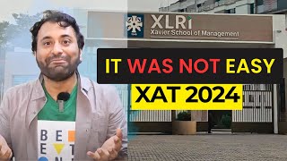 I Wrote XAT 2024  An Honest analysis with Score vs Percentile [upl. by Inahpets]