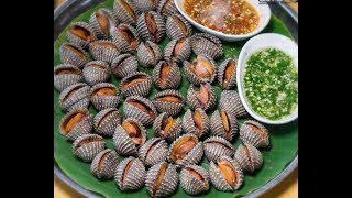 How to Cooking big blood cockles របៀបចំអិនងាវ [upl. by Tadio119]