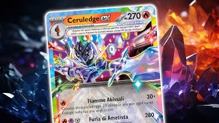 CERULEDGE EX il mazzo più divertente di SCINTILLE FOLGORANTI  Pokemon TCG Surging Sparks Deck [upl. by Alburg]