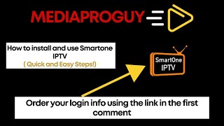 How to install Smartone IPTV on Smart TV 1 minute [upl. by Nnov]