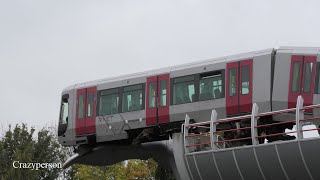 Ontspoorde Metro Rotterdam op Walvisstaart Spijkenisse [upl. by Anatnom]