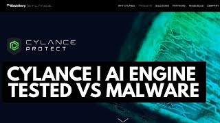 Cylance Smart Antivirus Review  Tested vs Malware [upl. by Miltie612]