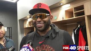 Pablo Sandoval on returning to Sacramento future with San Francisco Giants uncertain [upl. by Shepley455]