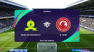 Mamelodi Sundowns vs AlArabi 26072024 Club Friendlies PES 2021 [upl. by Obmar]