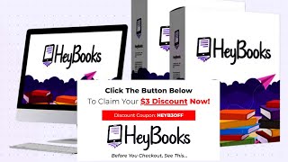 Get Paid 100 Daily HeyBooks Amazon Kdp Publishing AI Assistant Online  Make Money Online [upl. by Ynaffyt450]