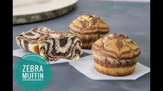 ZEBRA MUFFIN ZEBRA KEK NASIL YAPILIR [upl. by Letnahs]