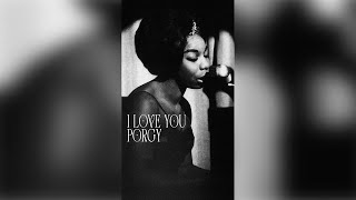 Nina Simone I Loves You Porgy Live in Antibes 1965  Lyric Video [upl. by Elocaj123]