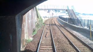 Dawlish sea wall  AIVR footage [upl. by Ahseenat]