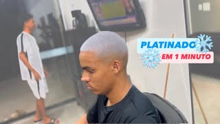 COMO FAZER PLATINADO EM 1 MINUTO [upl. by Florie]