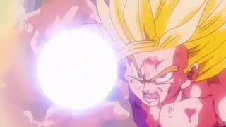 FatherSon Kamehameha SSJ2 Gohan vs Solar Kamehameha Perfect Cell [upl. by Clardy207]