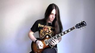 Sonata Arctica  Flag In The Ground Solo Cover Garrett Peters [upl. by Dric228]