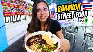 BEST THAI STREET FOOD in BANGKOK THAILAND  9 MUST TRY STREET FOODS in Bangkok Thailand [upl. by Anawik]