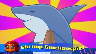 Shrimp Glockenspiel  Silly Song  JellyBug [upl. by Joub]