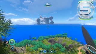 Subnautica  Part 5  The Floating Island [upl. by Ylliw]