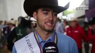 EM Special Aachen Interview with the REINING medalists  EQWOtv [upl. by Sandor322]