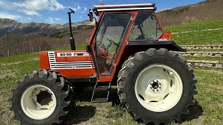 RESTAURO FIATAGRI 8090 DT  Azienda Agricola “Le Roncacce” [upl. by Ettie]