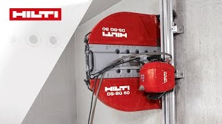 VORSTELLUNG der Wandsäge Hilti DST 10CA mit Cut Assist Technologie [upl. by Edahs]