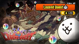 The Battle Cats  Legend Quest  ALL STAGES 148 [upl. by Ntisuj33]