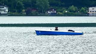 Schifffahrt Rundfahrt Überfahrt Bootsfahrt Boot Stadt Zell am Zeller See Pinzgau Salzburg Österreich [upl. by Yeslrahc]