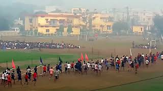 Army Rally Bharti Muzaffarnagar  8 December 2017  Live Running Video  3rd Watch   GD [upl. by Adikam]