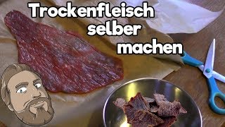 TrockenFleisch selber im Backofen machen  Kochstudio Babbler [upl. by Onileva]